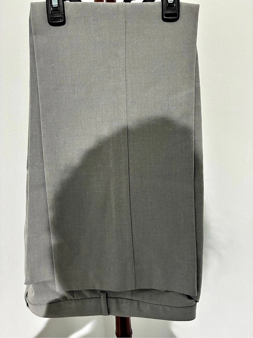 Jones New York Straight Midi Skirt in Gray Size 10S